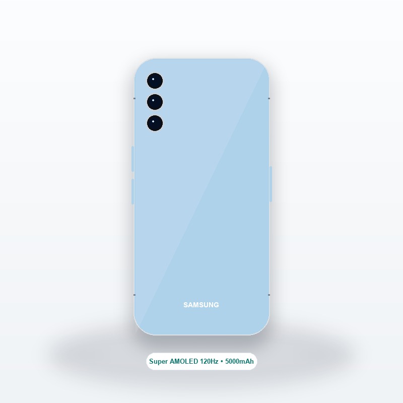 Samsung Galaxy A35 5G 128GB Awesome Ice Blue View 2